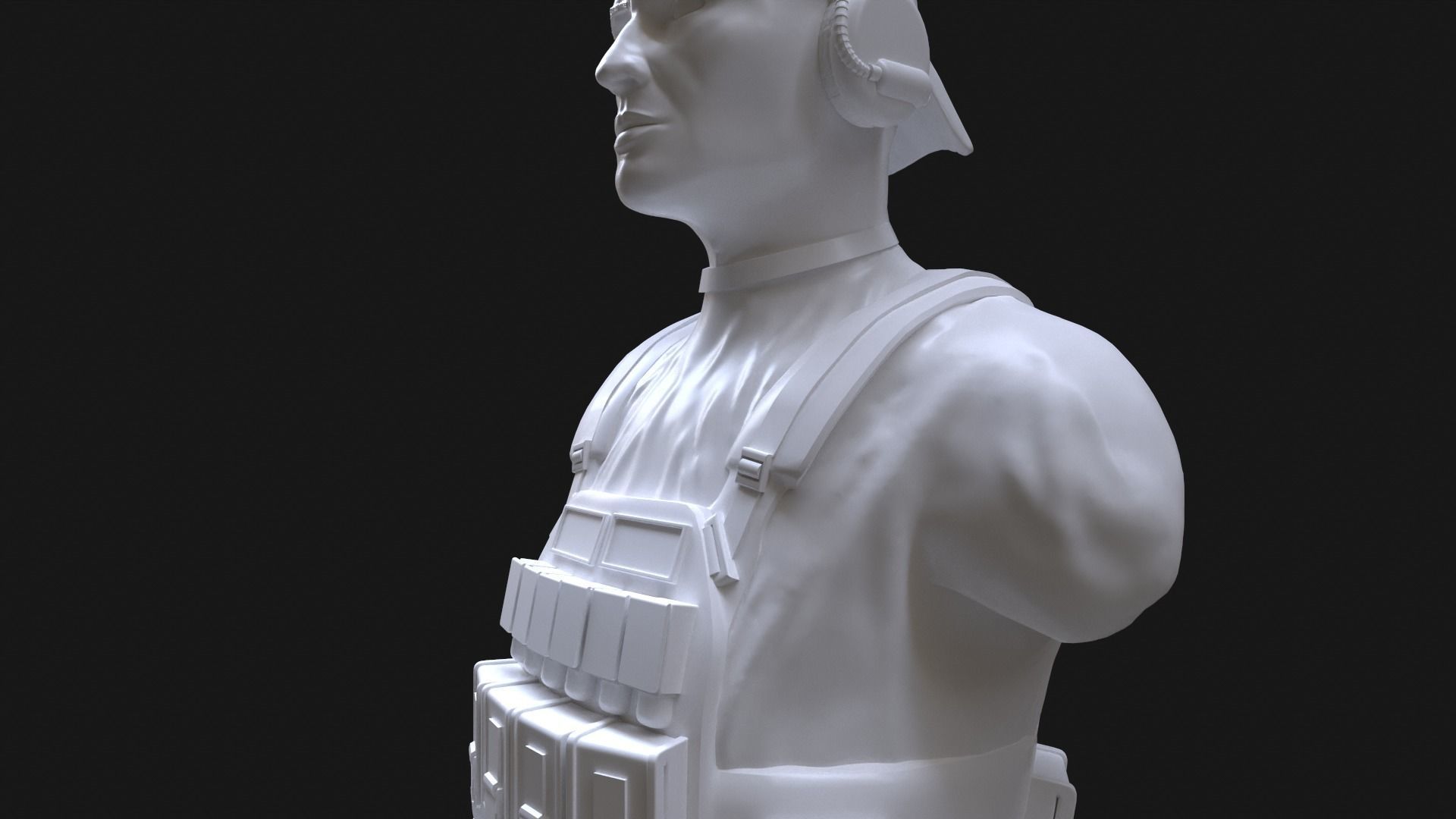 Sniper Soldier 3D print model_19