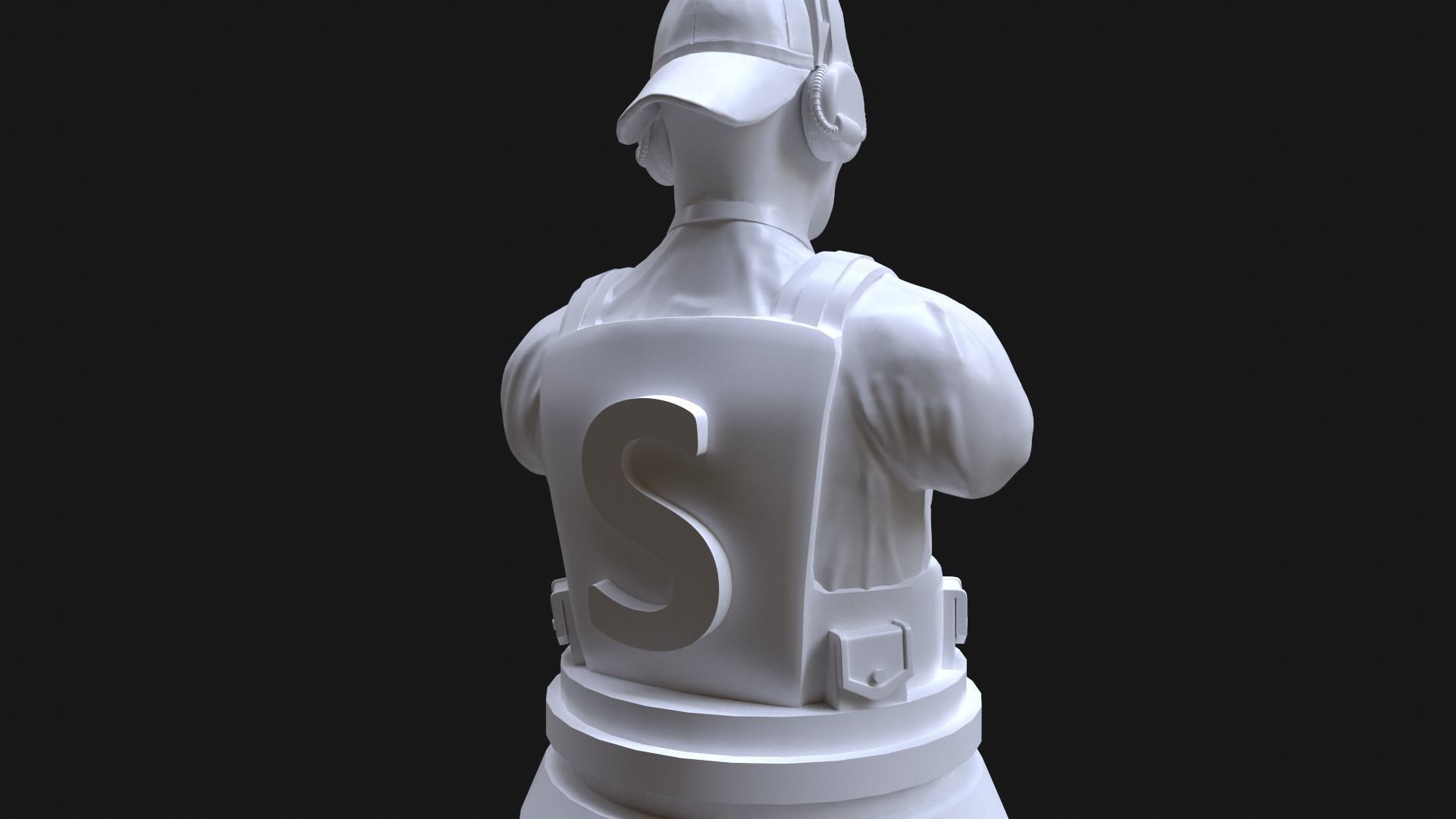 Sniper Soldier 3D print model_13