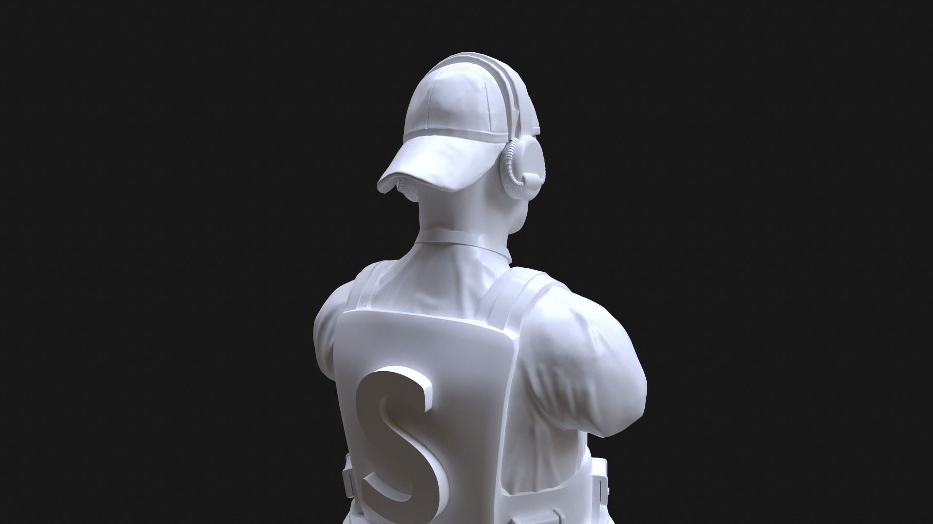 Sniper Soldier 3D print model_21
