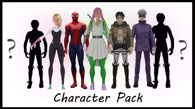 Game-ready Characters Collection  