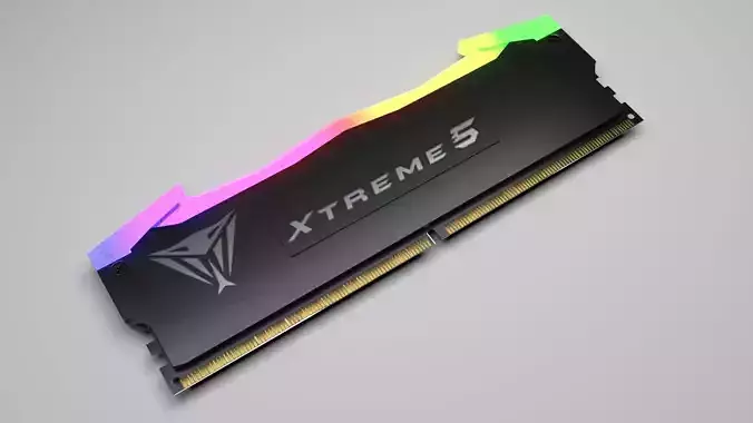 DDR4 SDRAM Memory Module 3D model