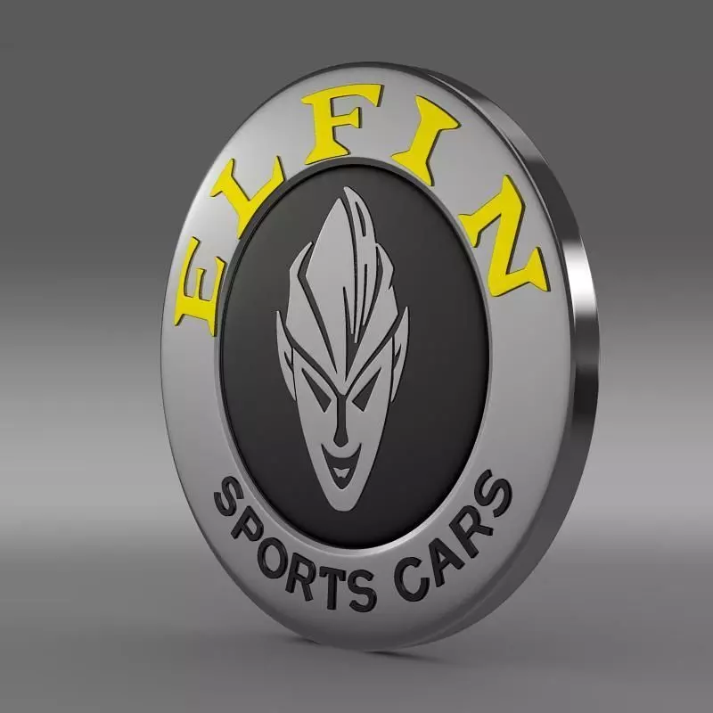 Elfin Logo 3D model_0
