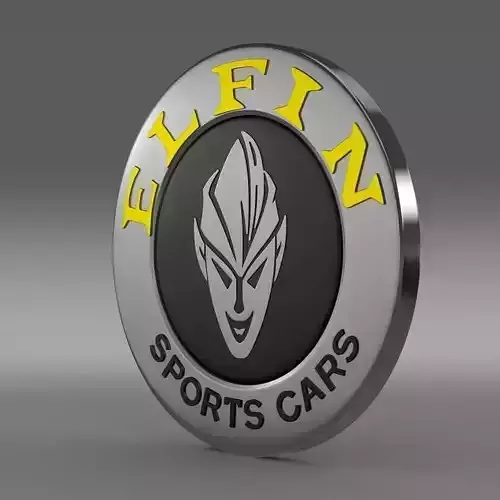 Elfin Logo 3D model