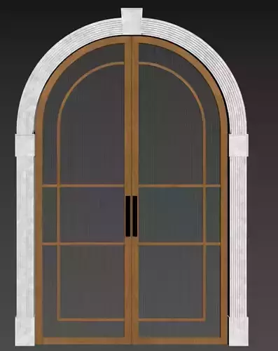 Uyning ichki qismi uchun eshik