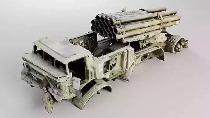 BM-27 Uragan 9P140 Hurricane multiple rocket launcher