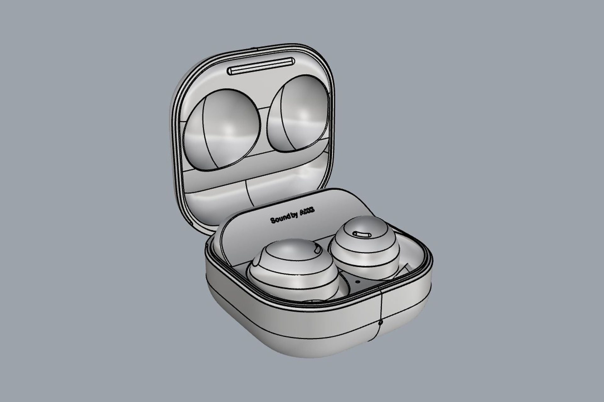 SAMSUNG Galaxy Buds2 Pro 3D model_20