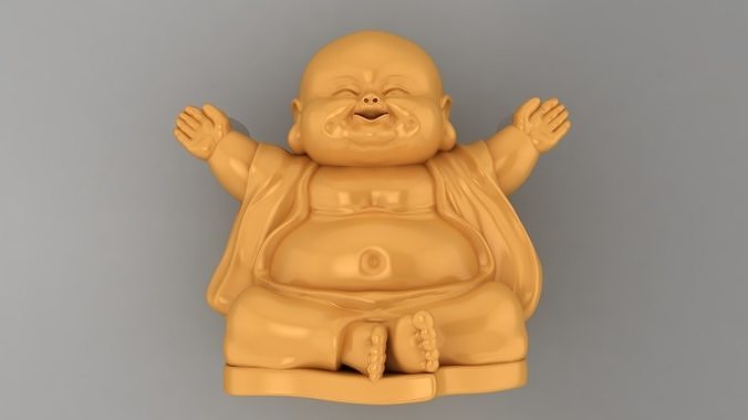 Baby Budha CNC and Pendant 3D print model