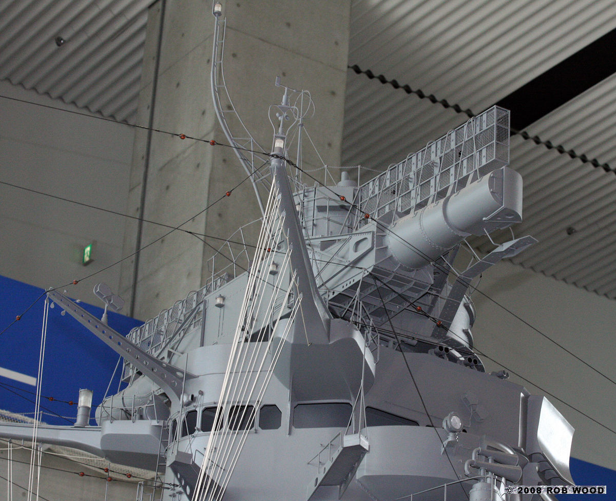 YAMATO 15m range finder scale 1-200 3D print model_5