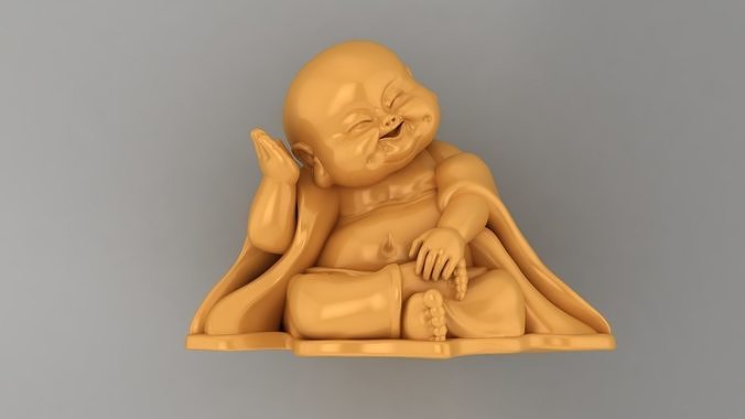 Baby Budha CNC and Pendant P2 3D print model