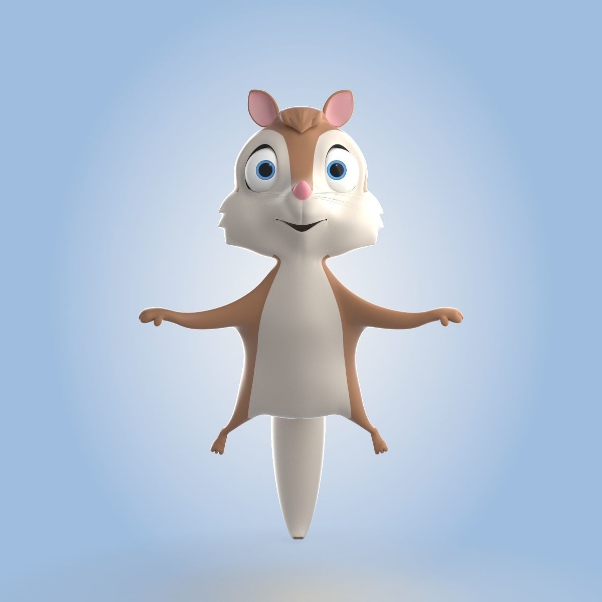 Flying Squirrel 3D model_5