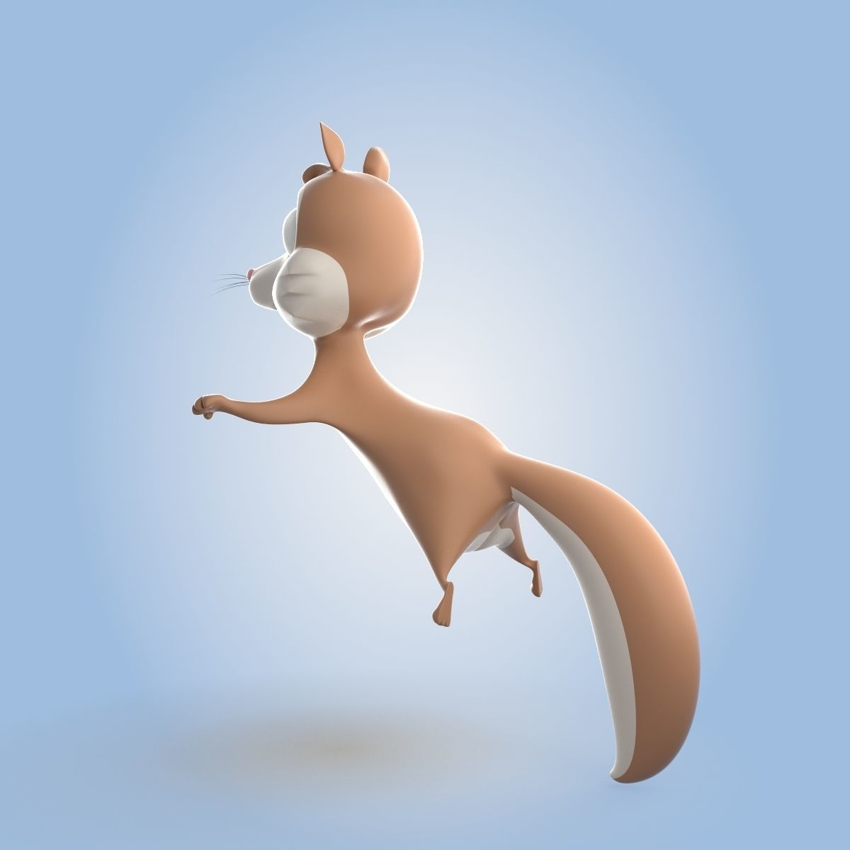 Flying Squirrel 3D model_3