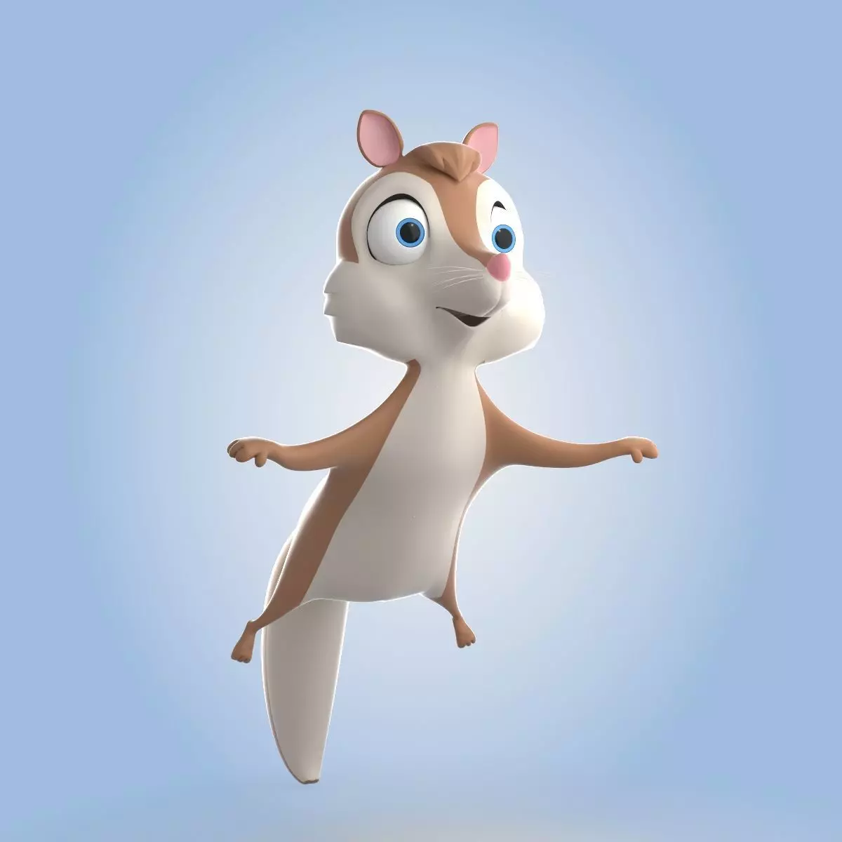 Flying Squirrel 3D model_0
