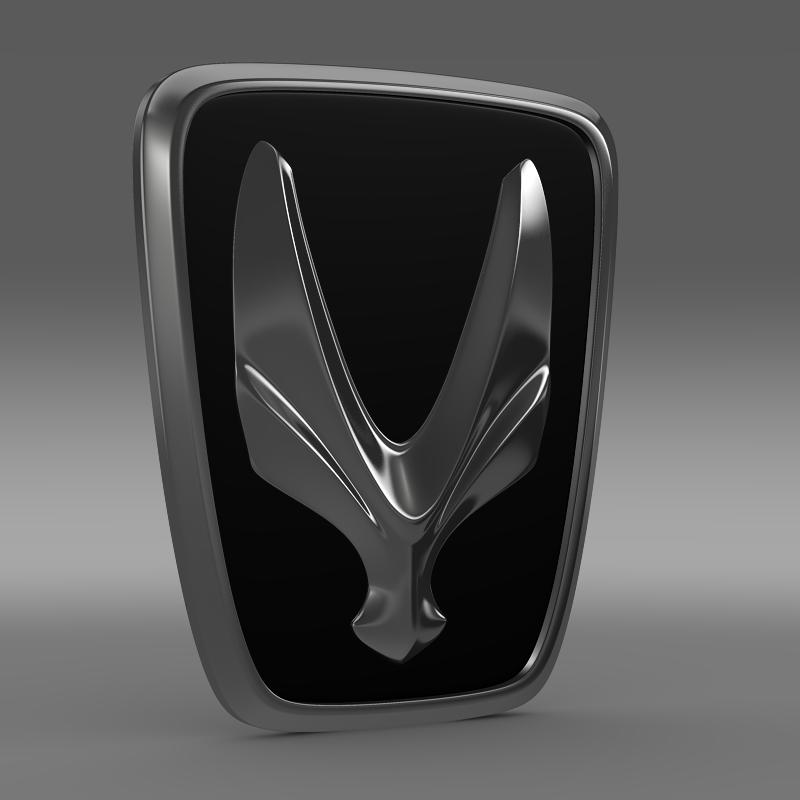 Equus Logo 3D model_2