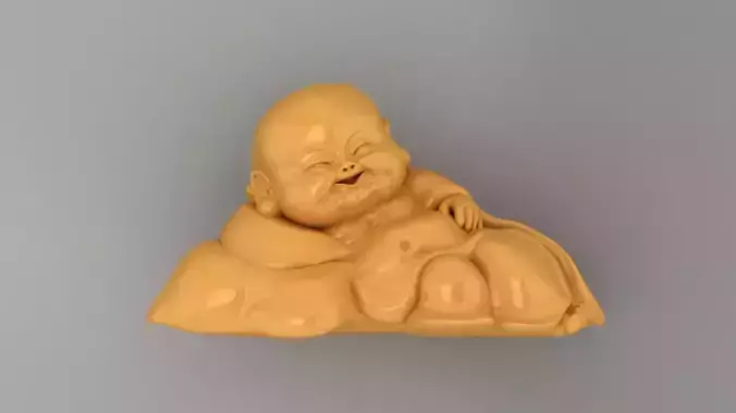 Baby Budha for CNC and Pendant P3
