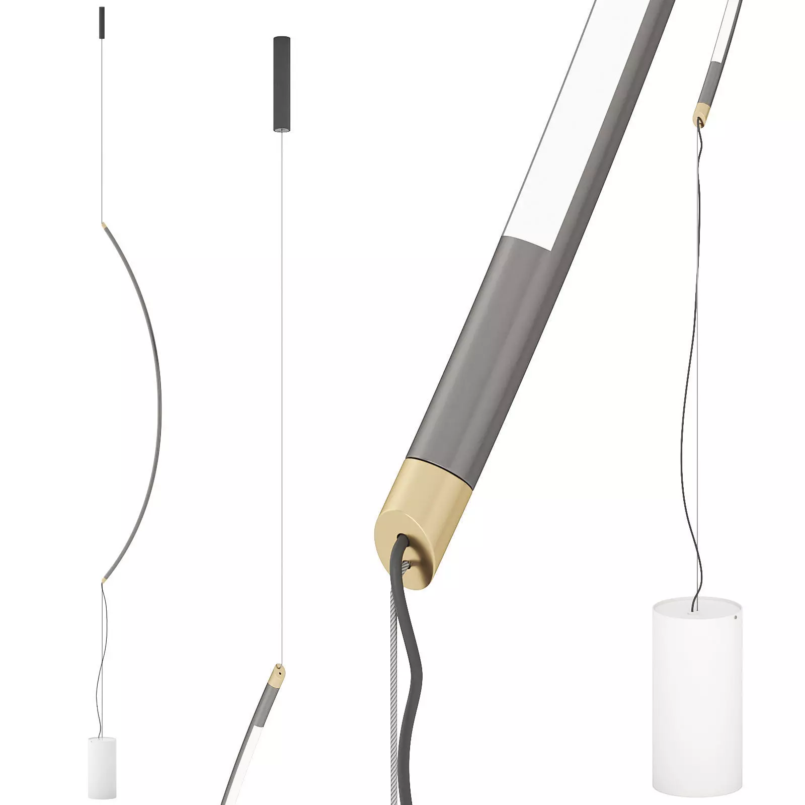 Bow 137 floor lamp 3D model_0