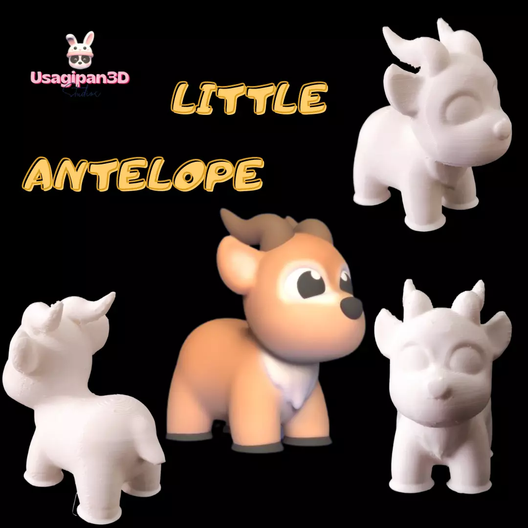 Little Antelope 3D print model_0