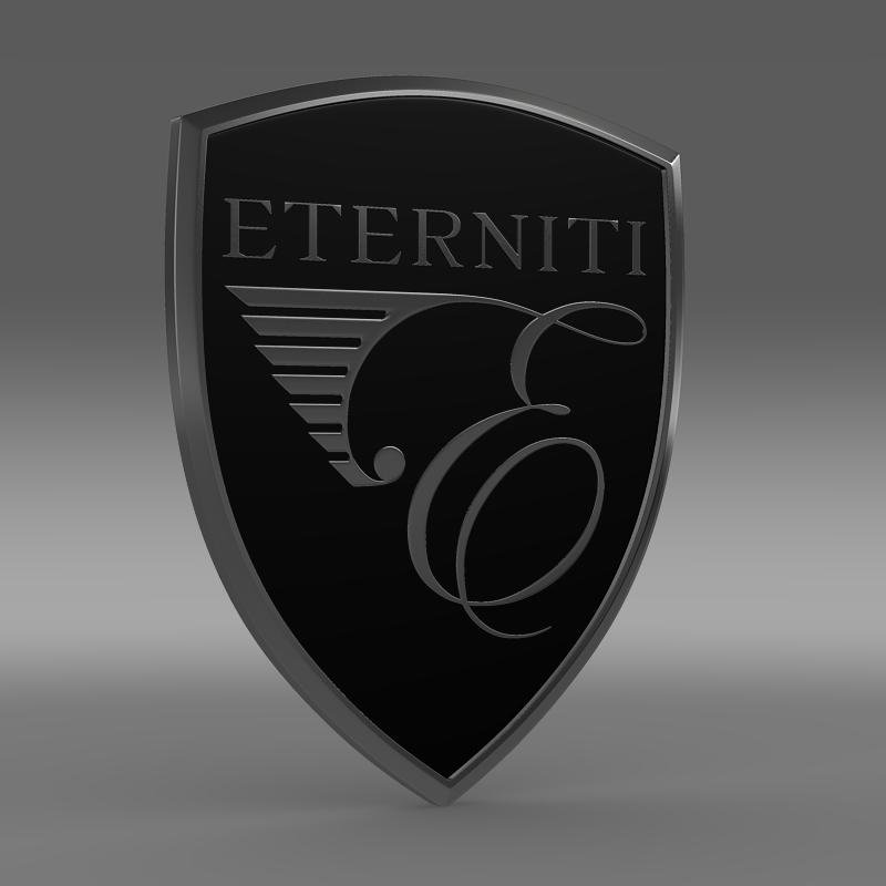 Eternity Logo 3D model_1