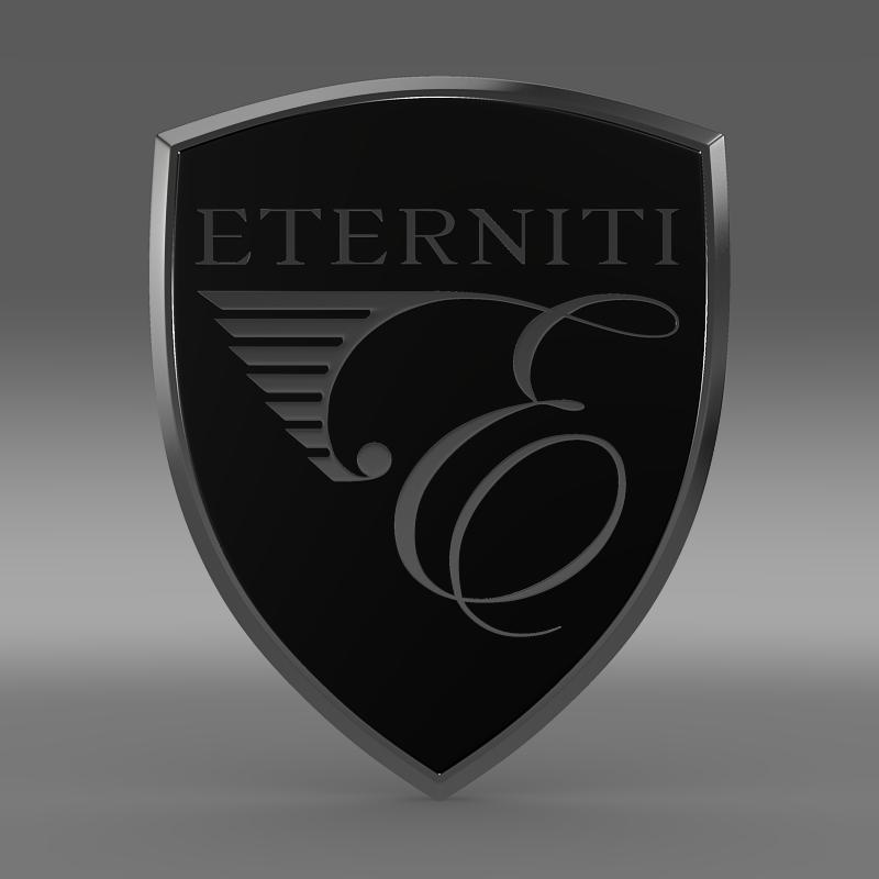 Eternity Logo 3D model_2