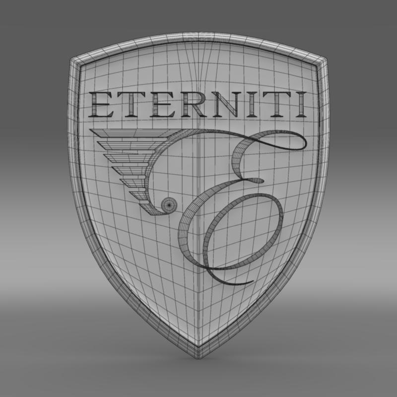 Eternity Logo 3D model_6