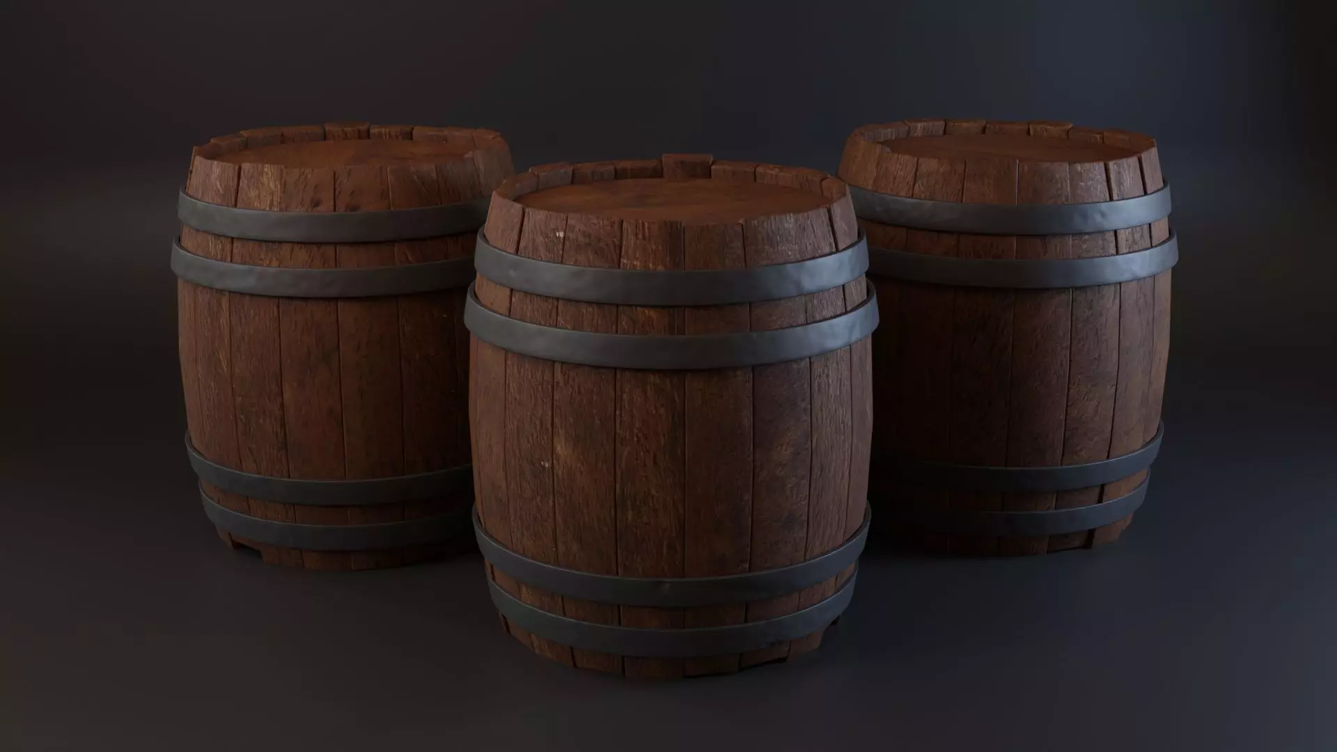 3d Barrel model Free 3D model