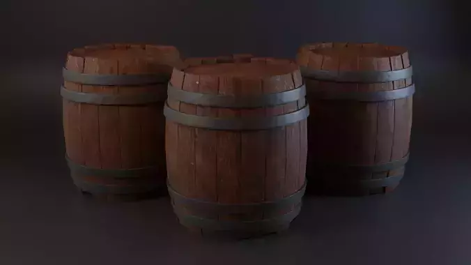 3d Barrel model