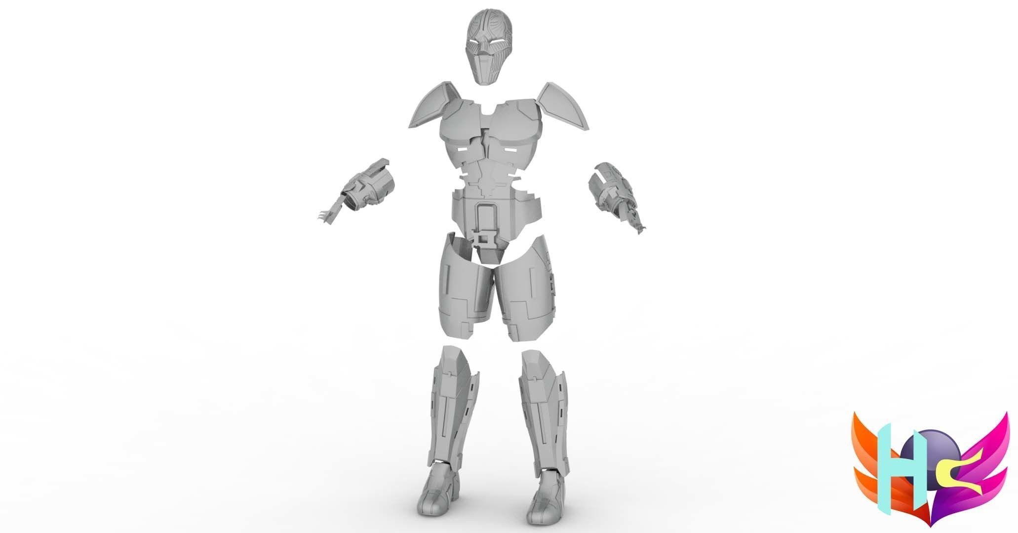 Sith Acolyte Armor  3D model_4