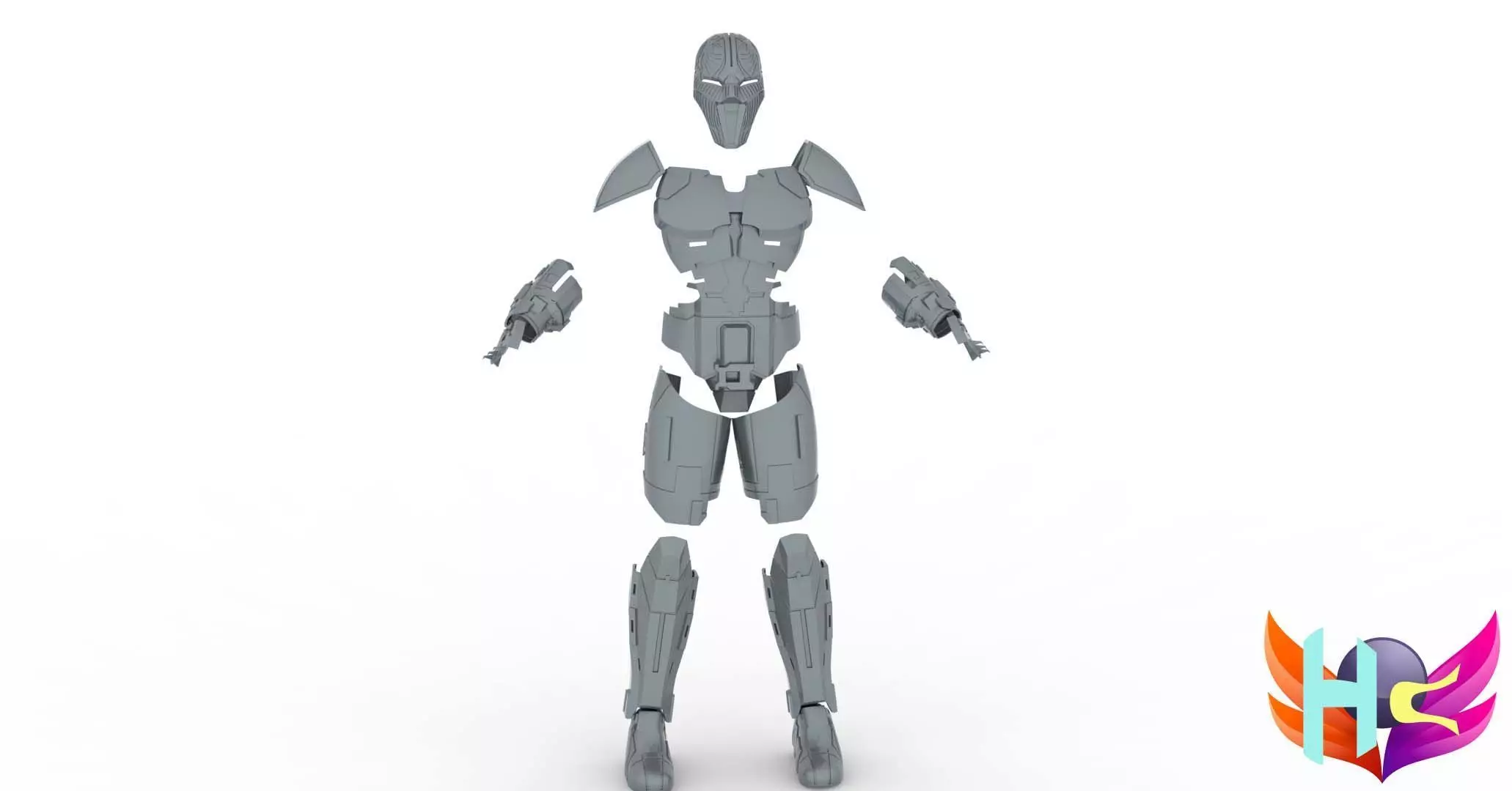 Sith Acolyte Armor  3D model_0