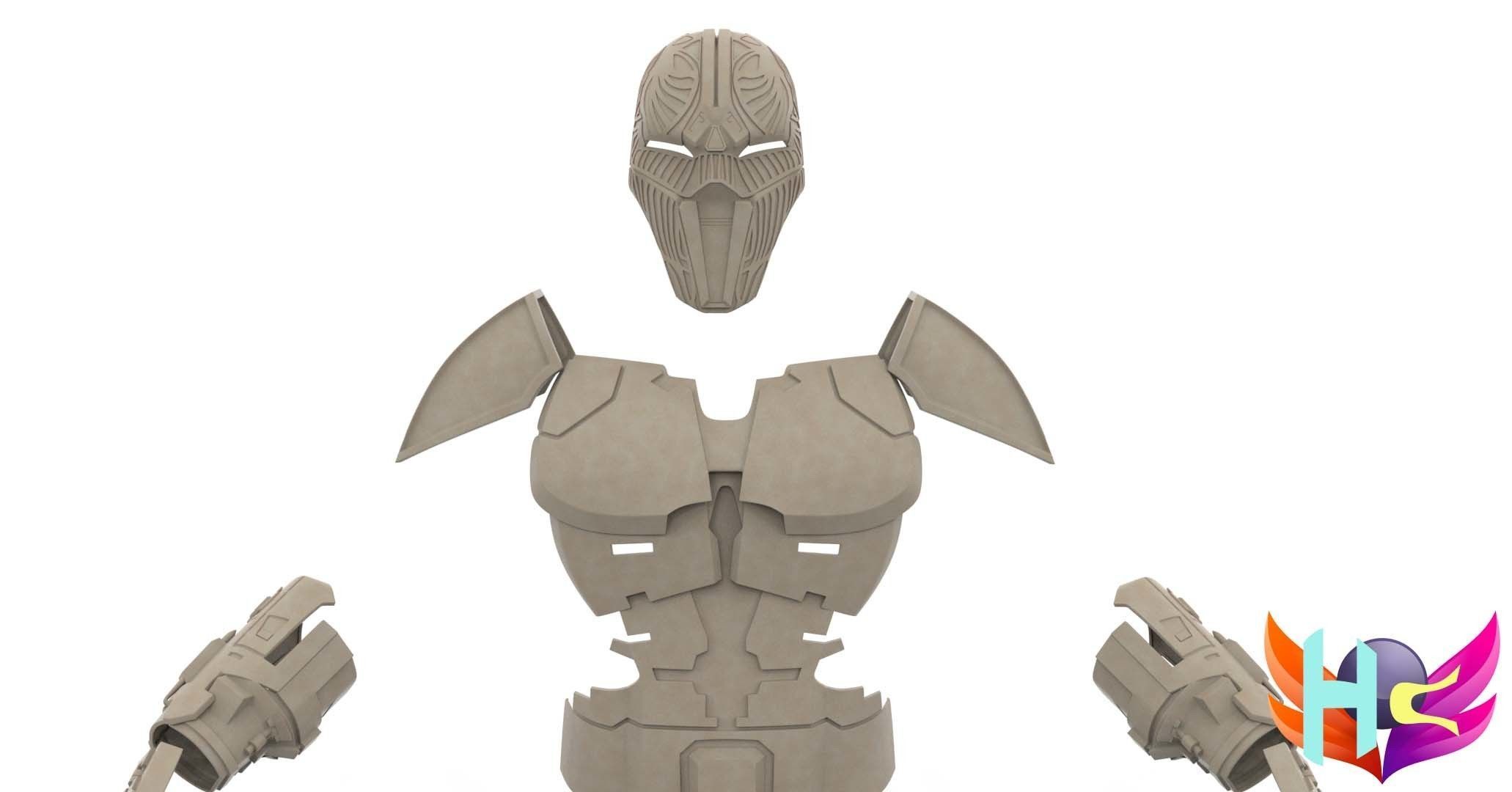 Sith Acolyte Armor  3D model_6