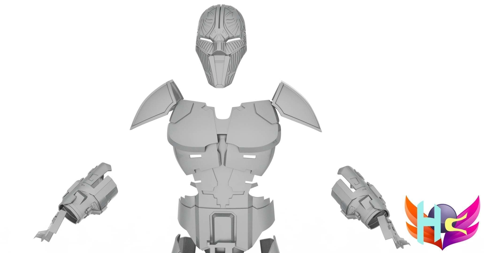 Sith Acolyte Armor  3D model_5