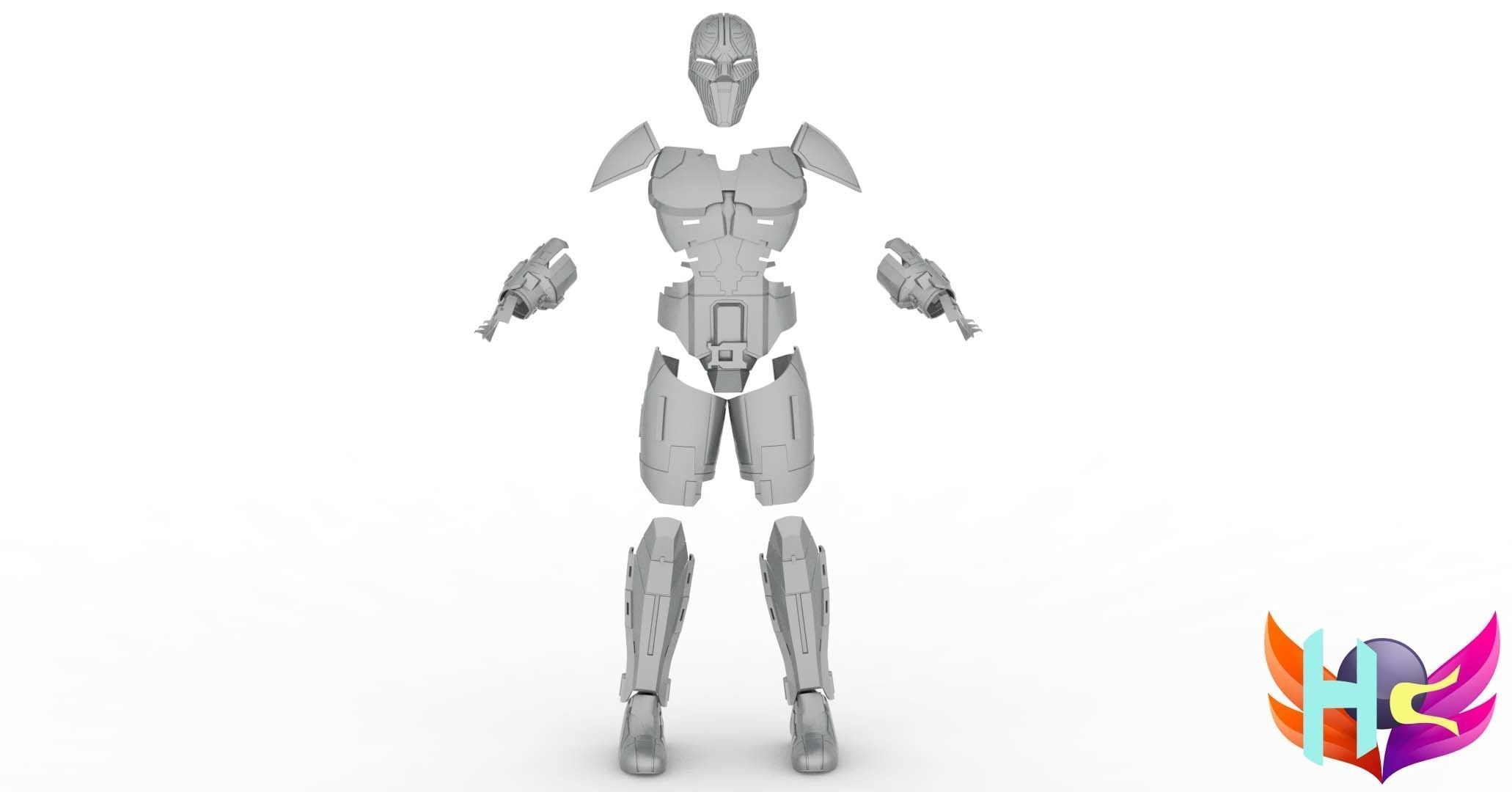 Sith Acolyte Armor  3D model_2