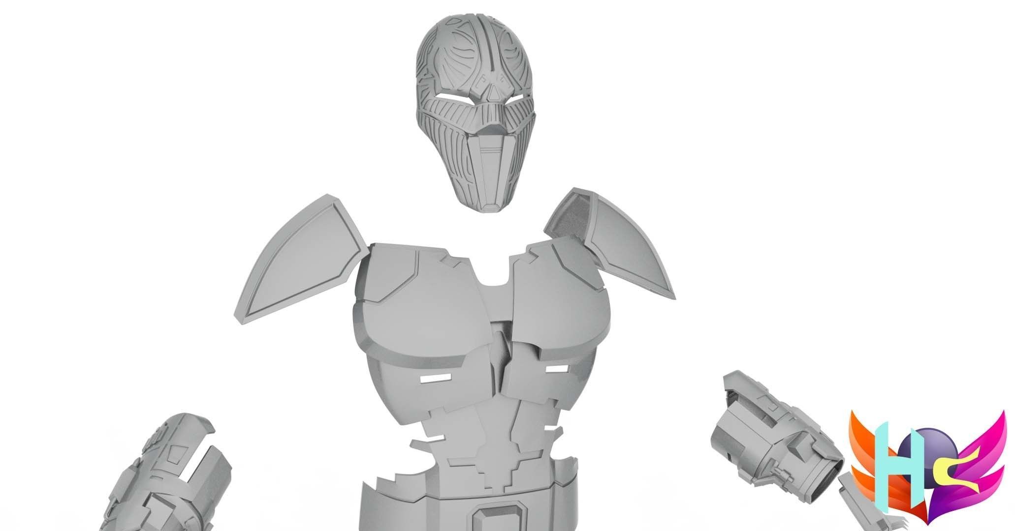 Sith Acolyte Armor  3D model_3