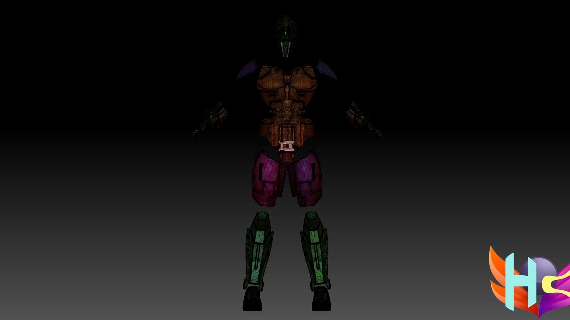 Sith Acolyte Armor  3D model_7