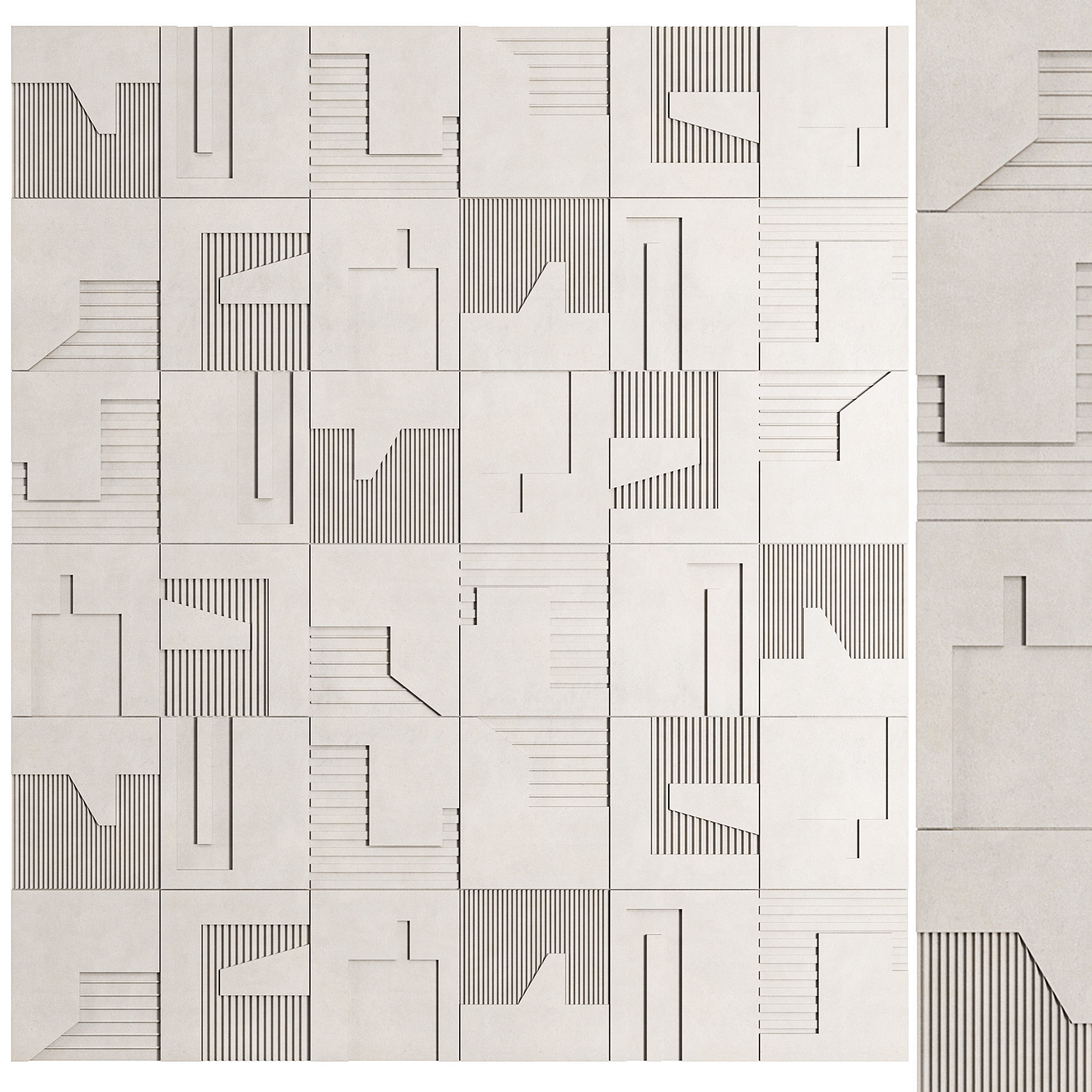 SETSQUARES by Kathy Dalwood Low-poly 3D model_3