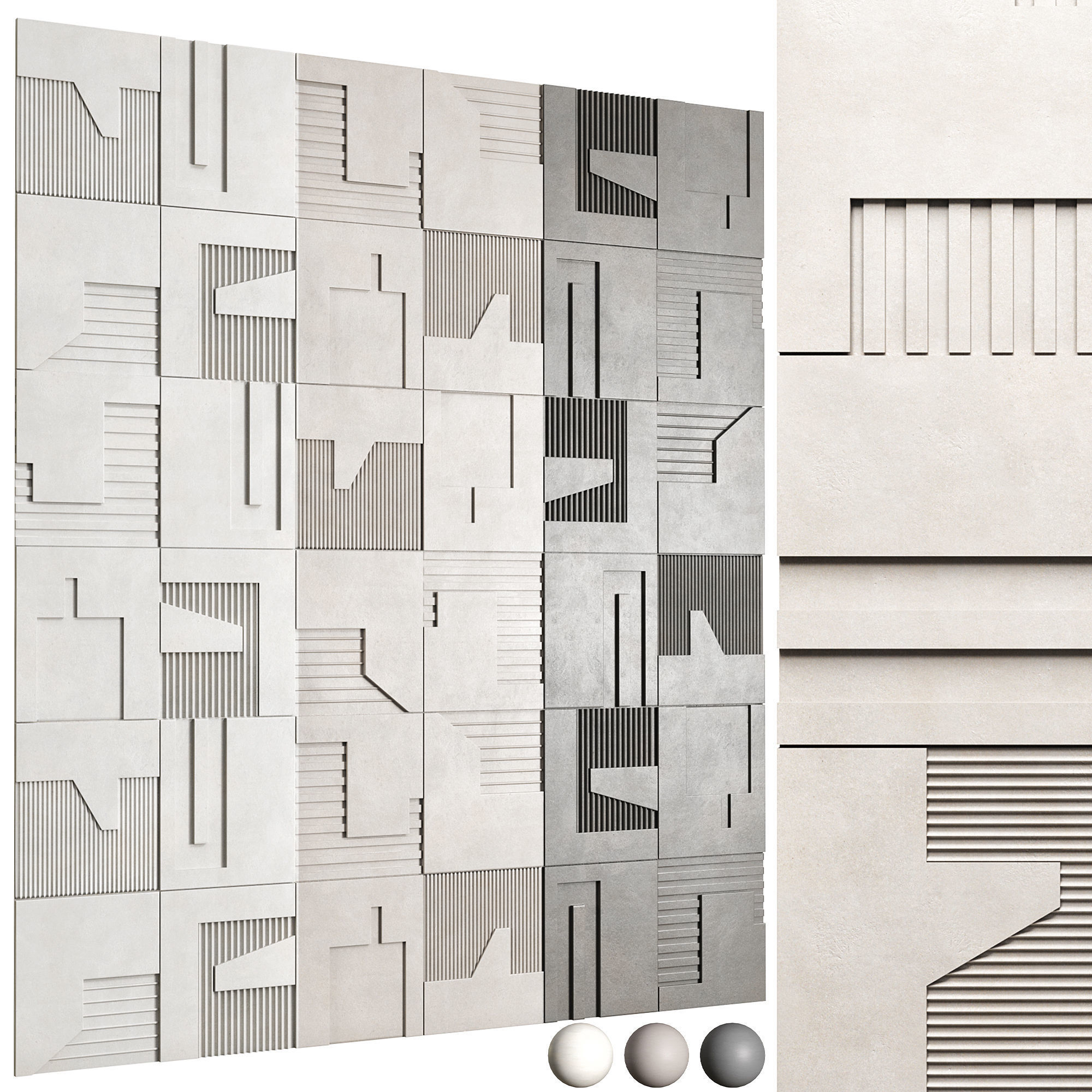 SETSQUARES by Kathy Dalwood Low-poly 3D model_1