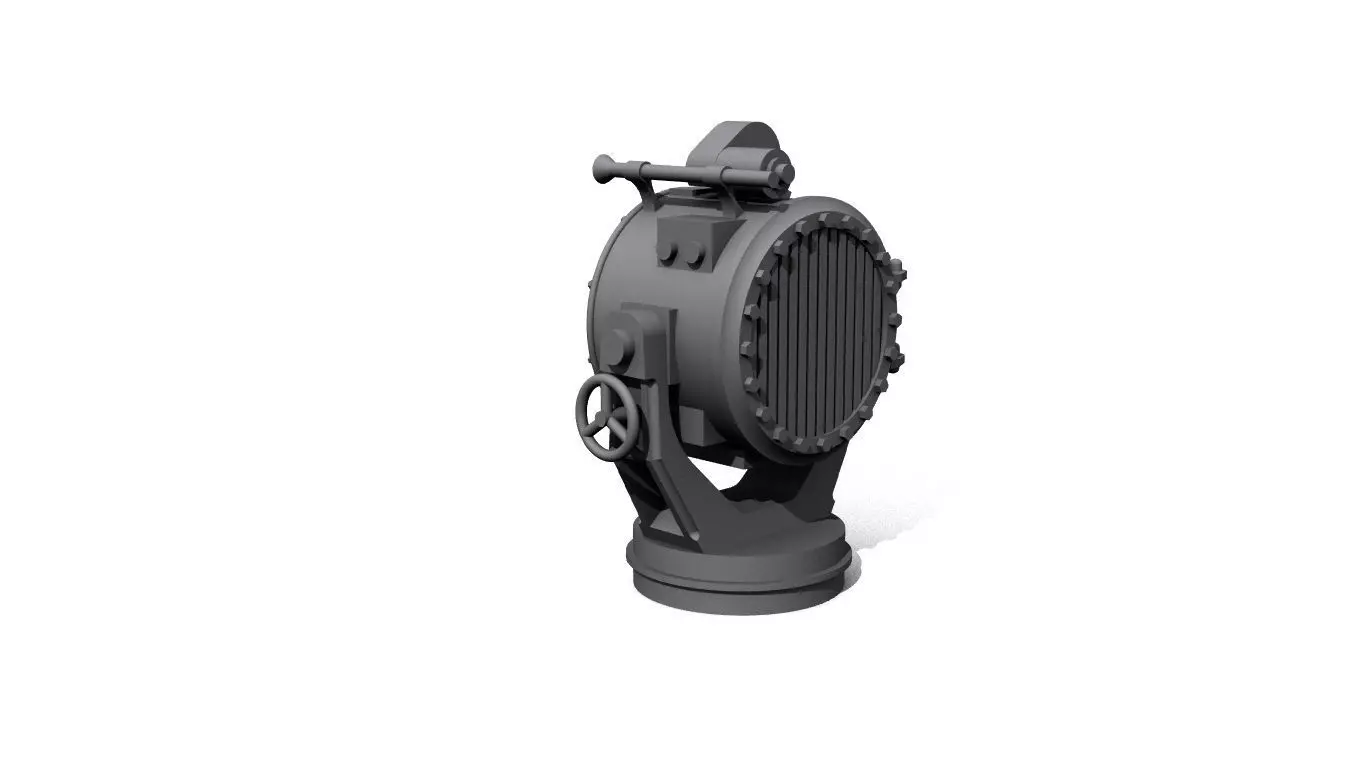 Yamato 60cm signal lamp 3D print model