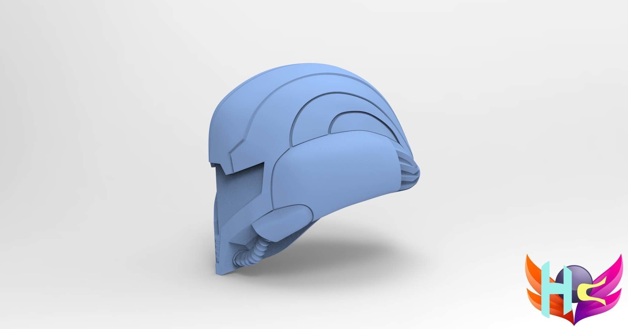 Samus Aran Helmet  3D model_3