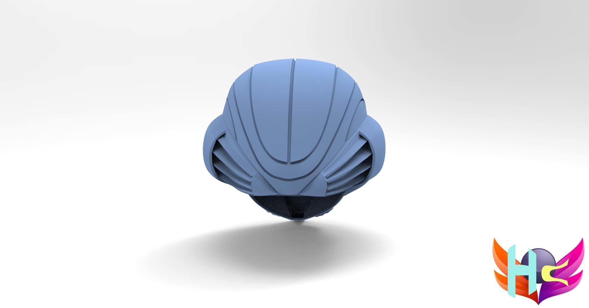 Samus Aran Helmet  3D model_5