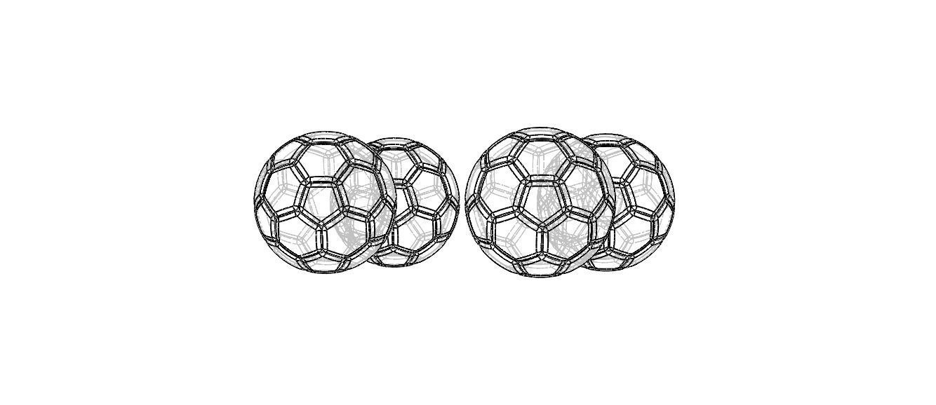 Coloured Plastic Football Ball 20 cm 3D print model_23