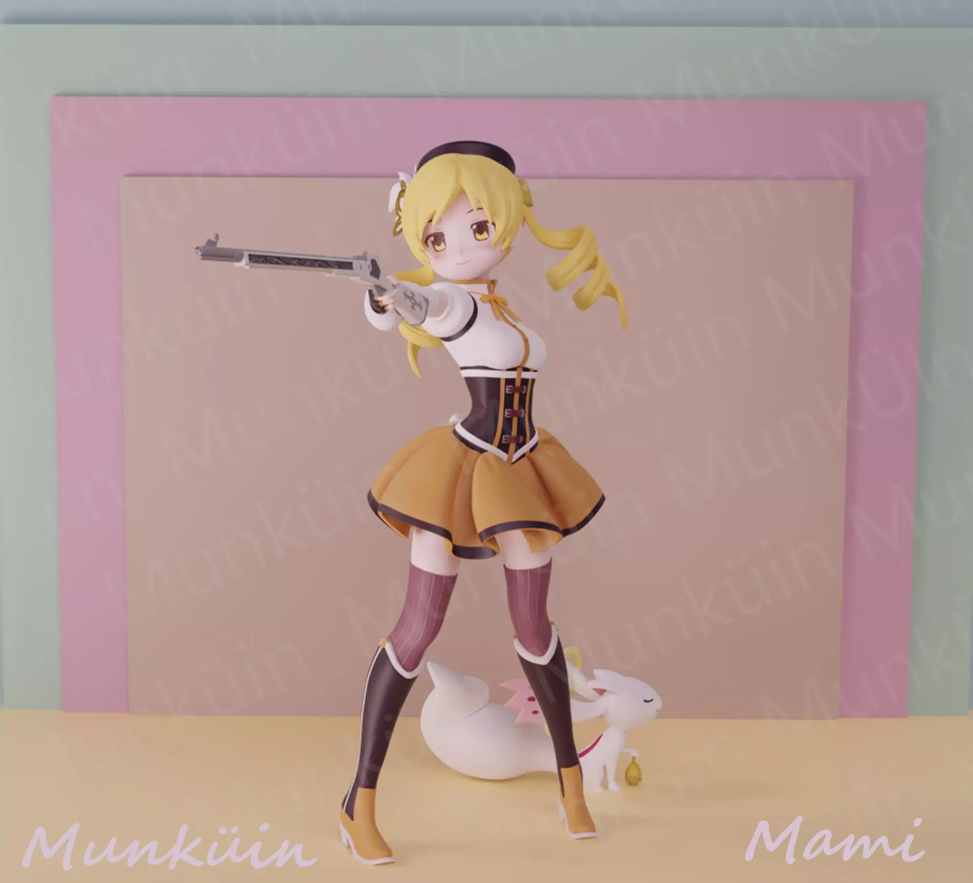 Mami Tomoe 3D print model_0