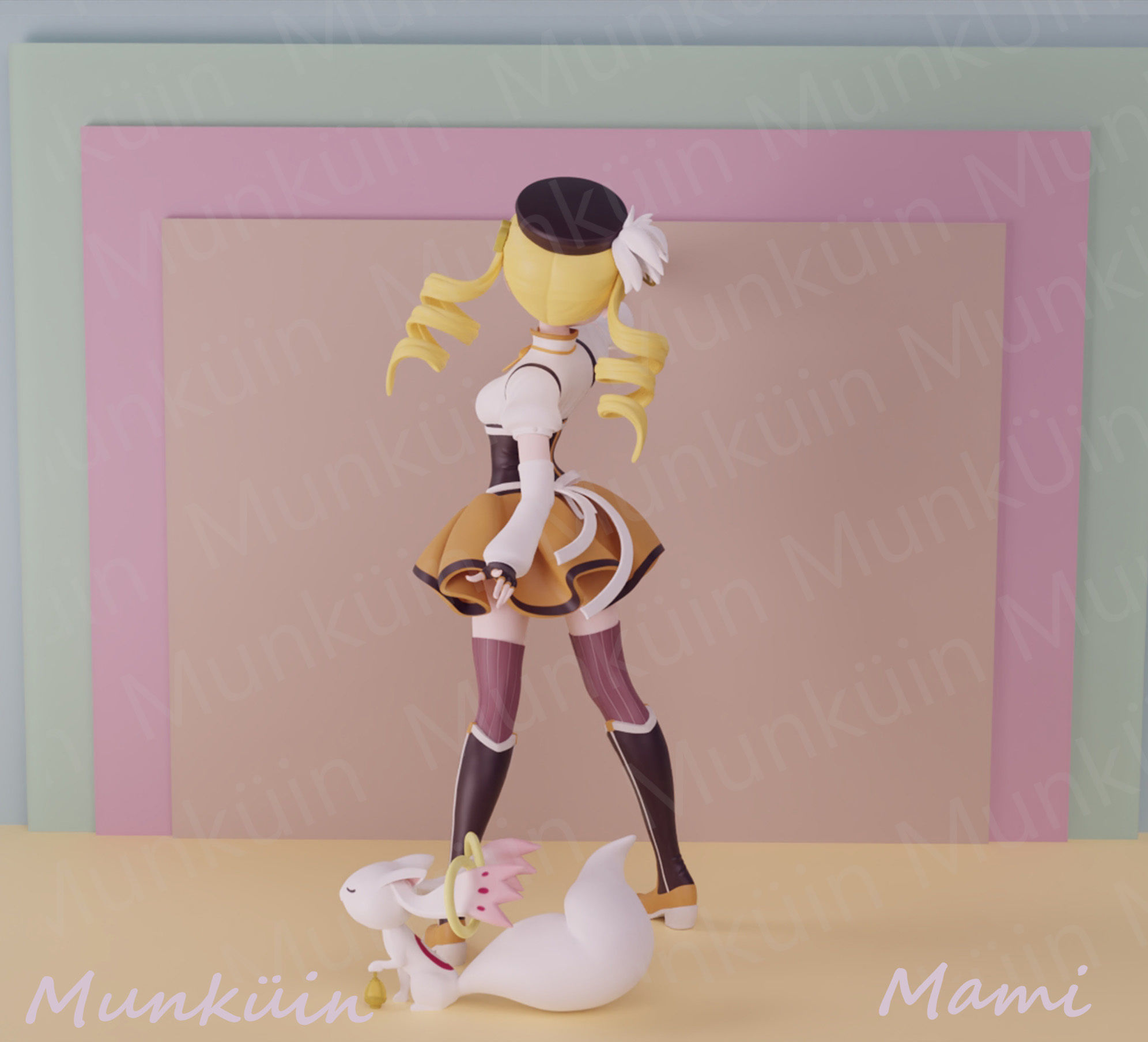 Mami Tomoe 3D print model_7