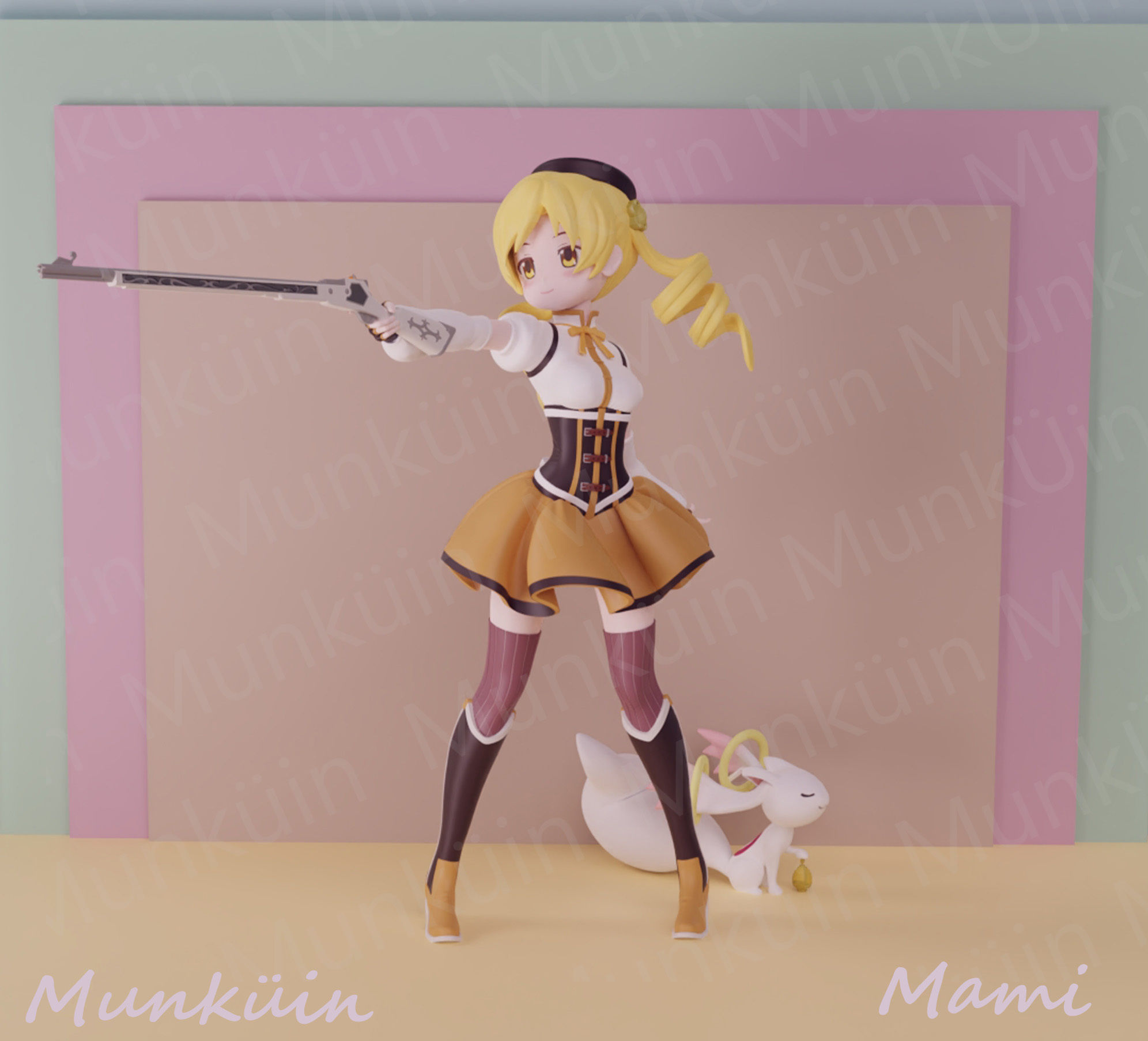 Mami Tomoe 3D print model_4