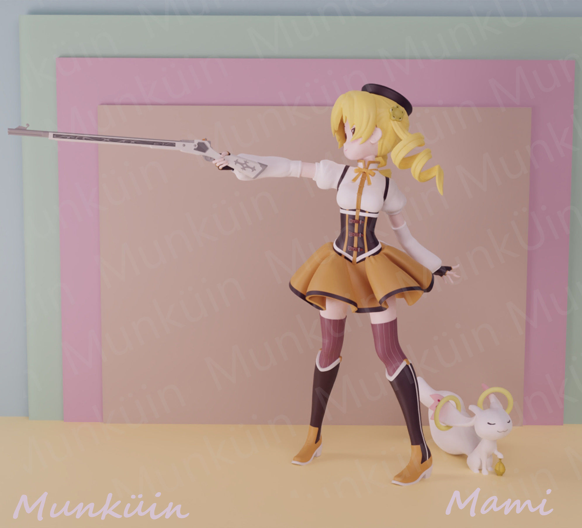 Mami Tomoe 3D print model_5