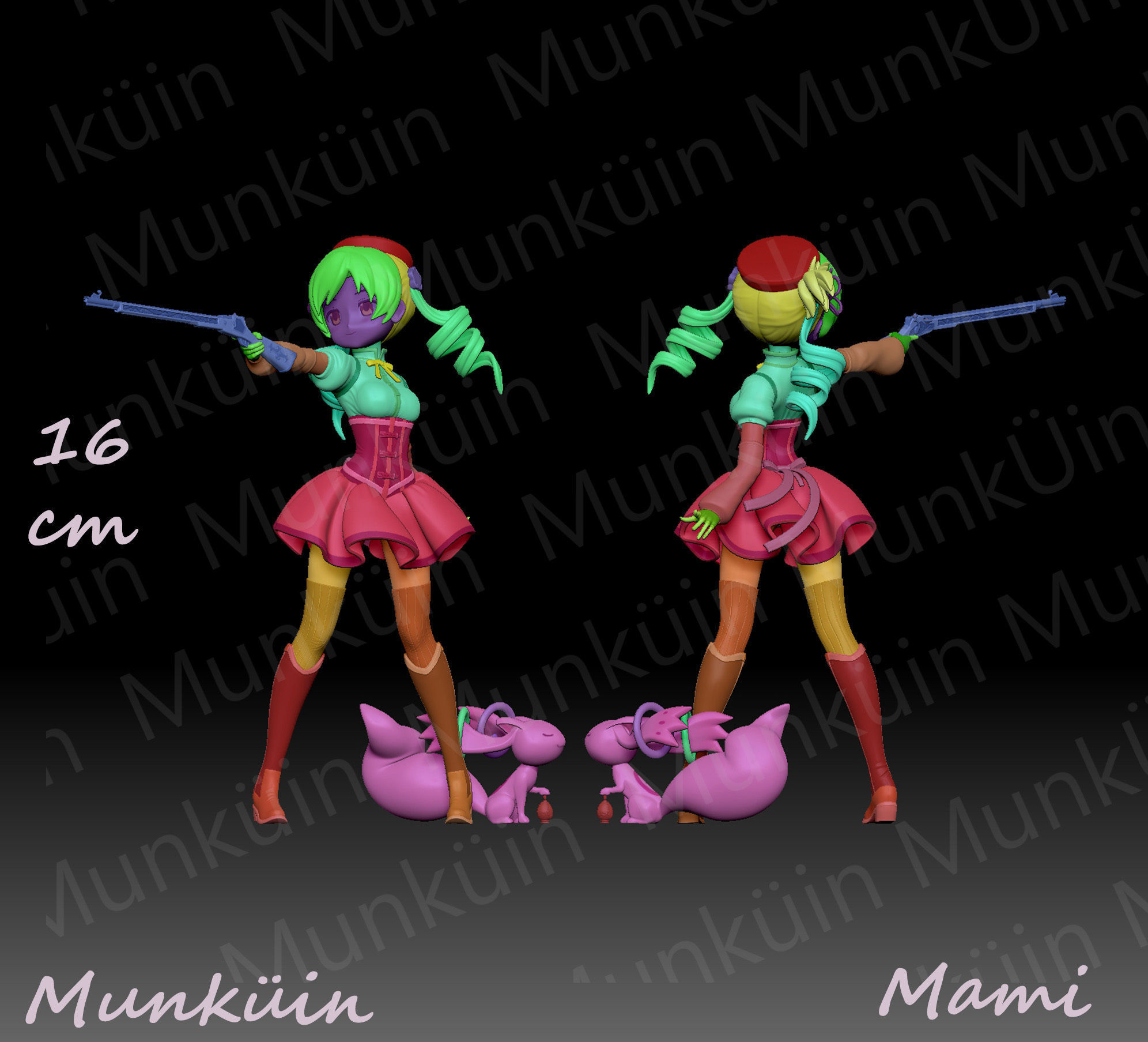 Mami Tomoe 3D print model_2