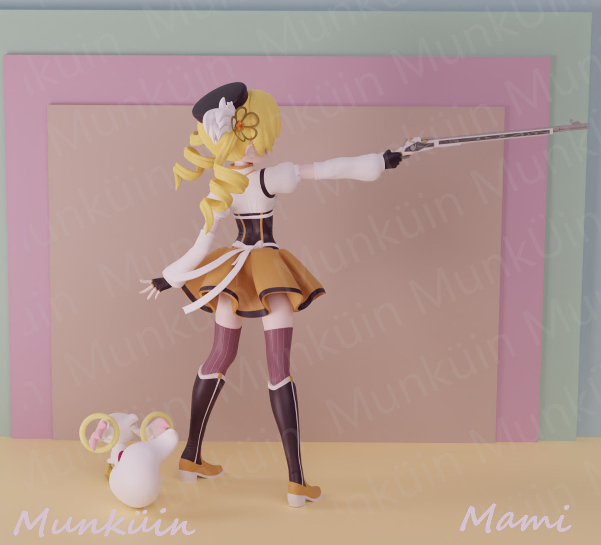 Mami Tomoe 3D print model_8
