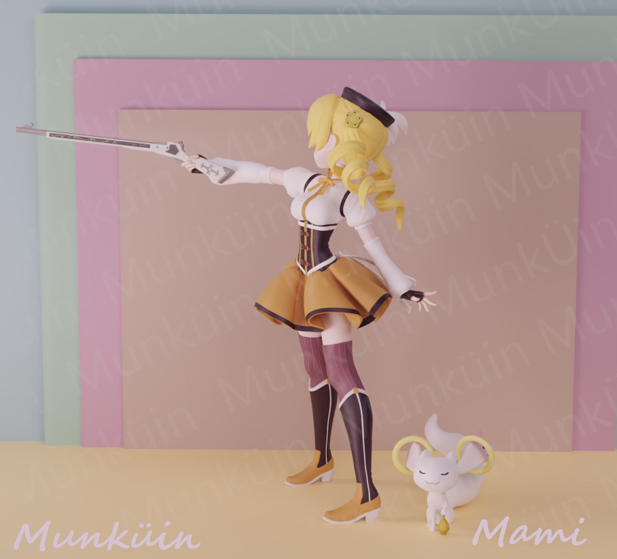 Mami Tomoe 3D print model_6