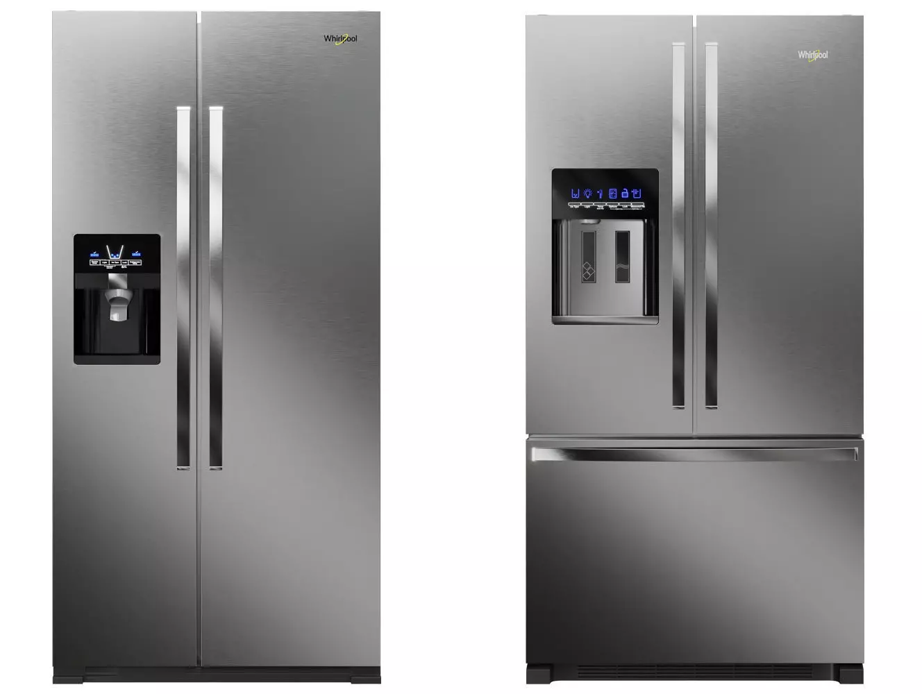 Whirlpool Refrigerator Collection-02 Low-poly 3D model