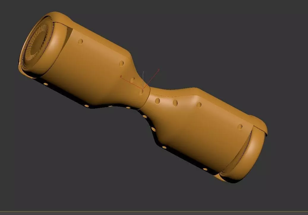 Smart Balance Wheel 3D model_0