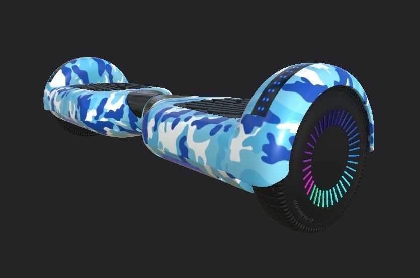 Smart Balance Wheel 3D model_10