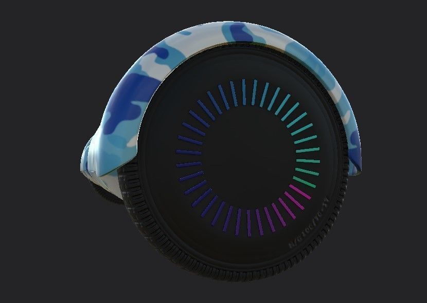 Smart Balance Wheel 3D model_6