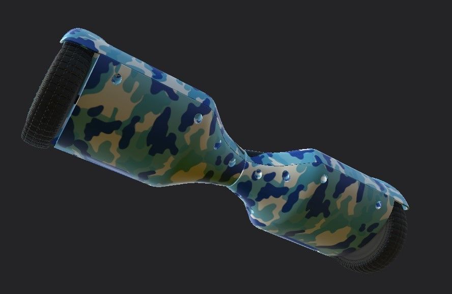 Smart Balance Wheel 3D model_5